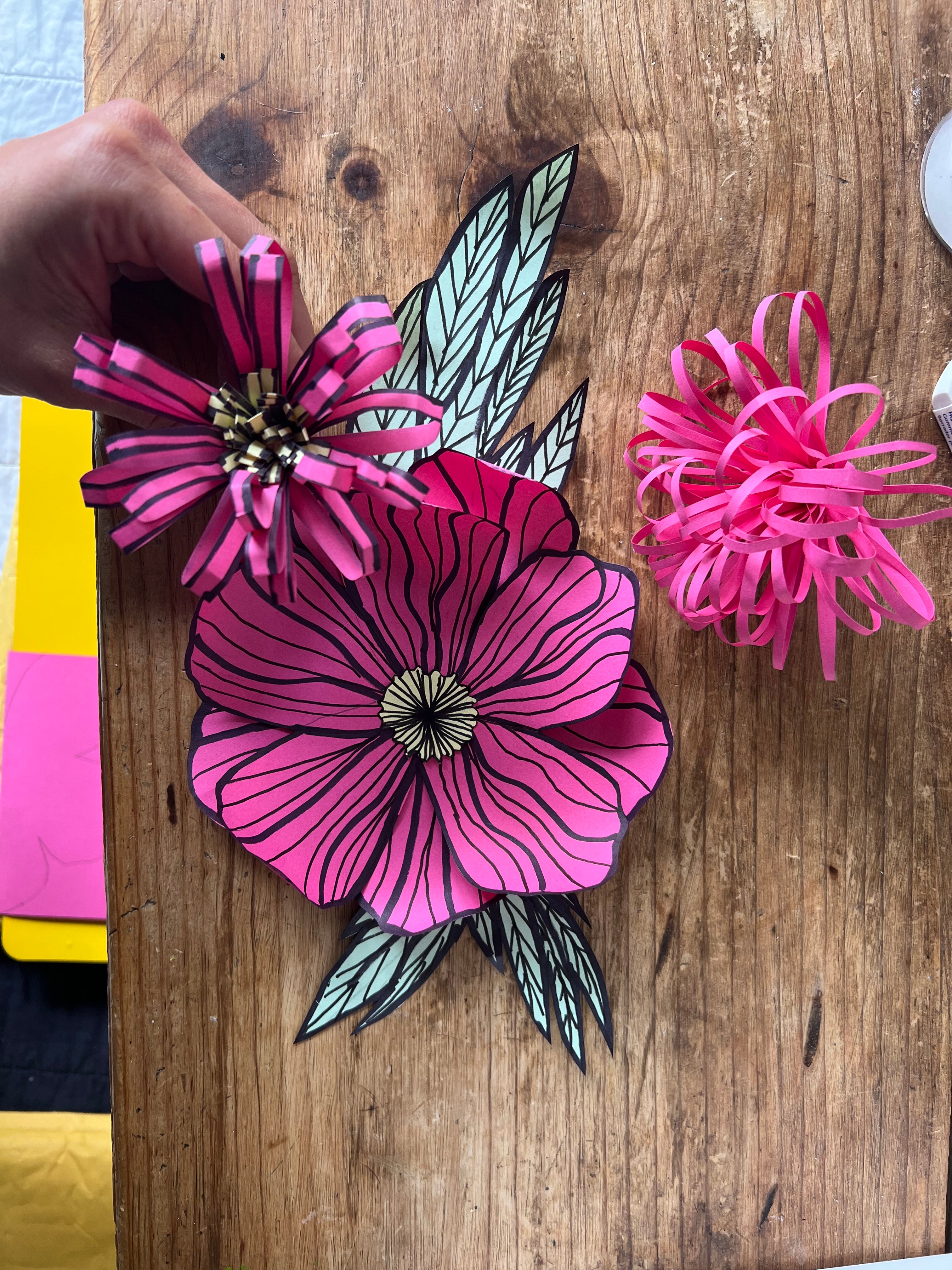 Corporate Workshops - Paper Flower Making + More