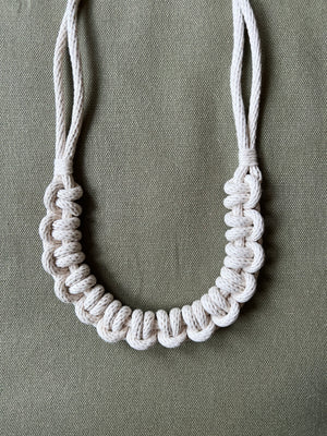 Open image in slideshow, Cotton Sash Necklaces
